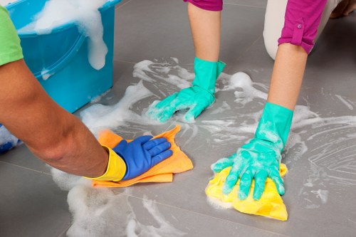 Professional carpet cleaning service in Shoreditch workspace