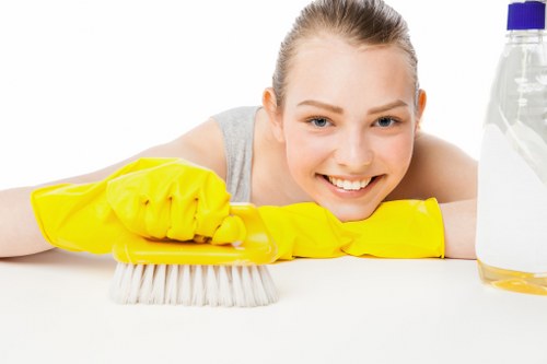 Clean bedroom mattress refreshed by Shoreditch cleaning service